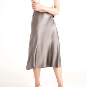Quince Washable Silk Maxi Skirt